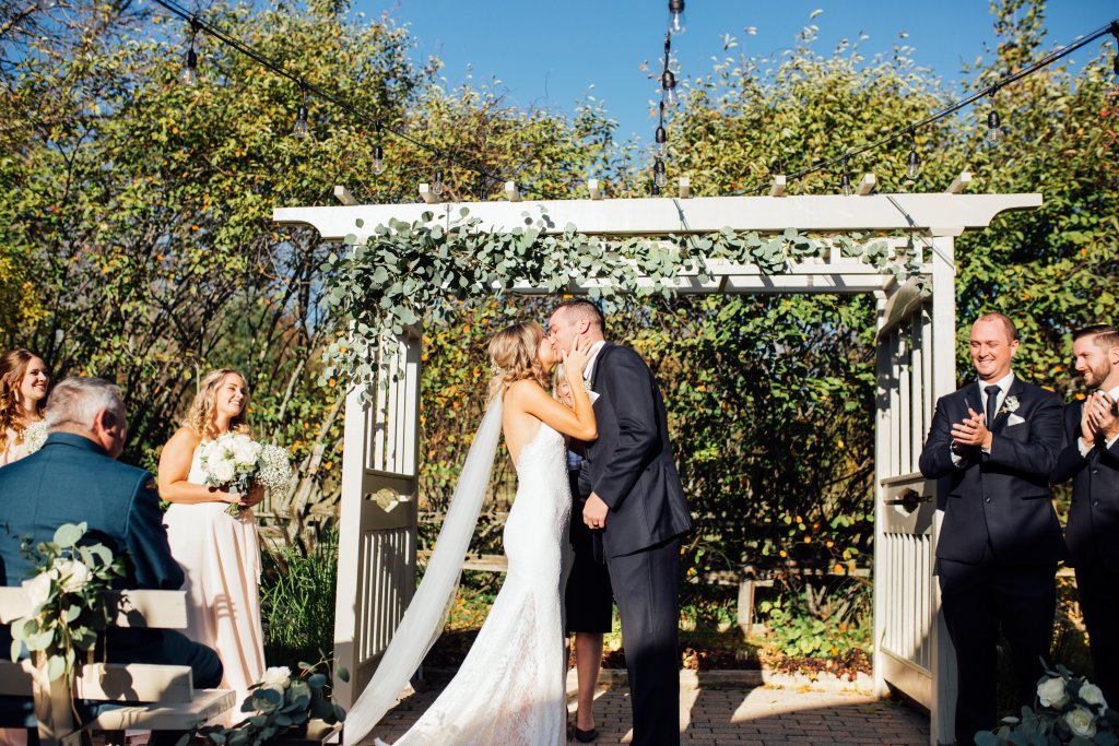 Romantic, Candid, October Wedding Photos at Strathmere, ON by Saidia - 