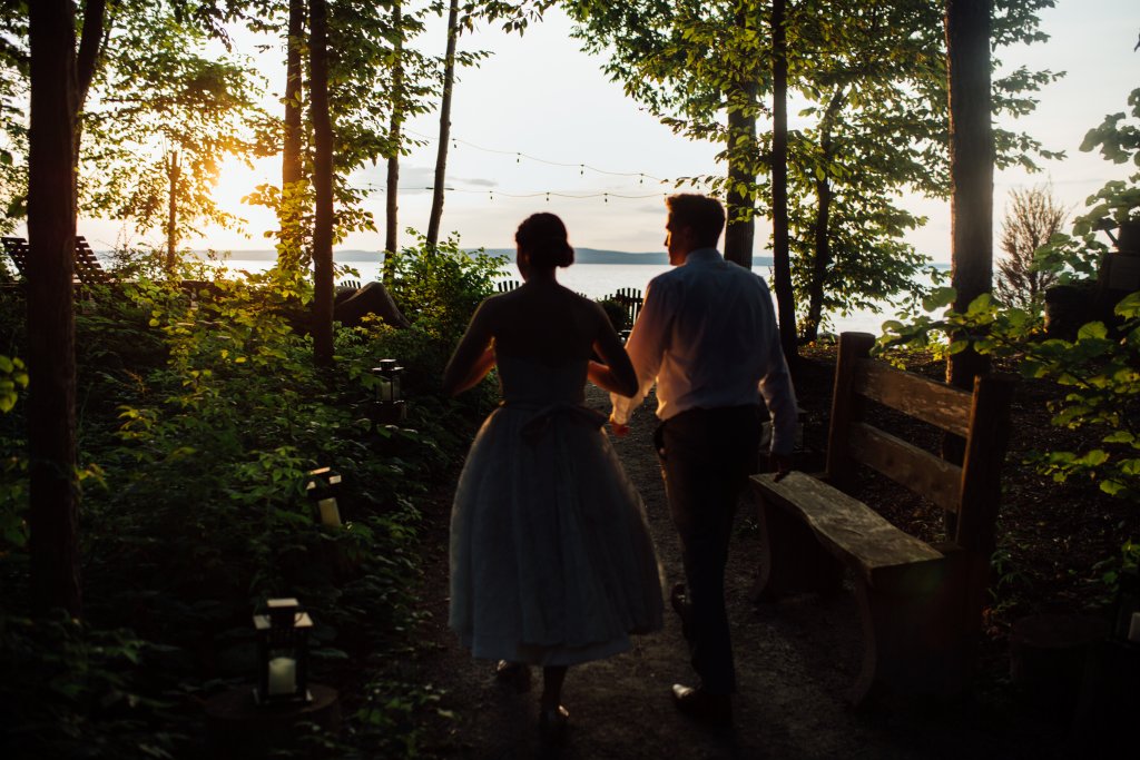 Beachside Wedding Photos on (Serenity Cottage) Lake Huron by Saidia Photography - 