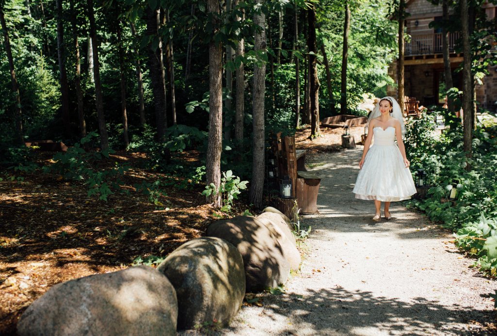 Beachside, Lifestyle Wedding Photos on (Serenity Cottage) Lake Huron by Saidia Photography - 