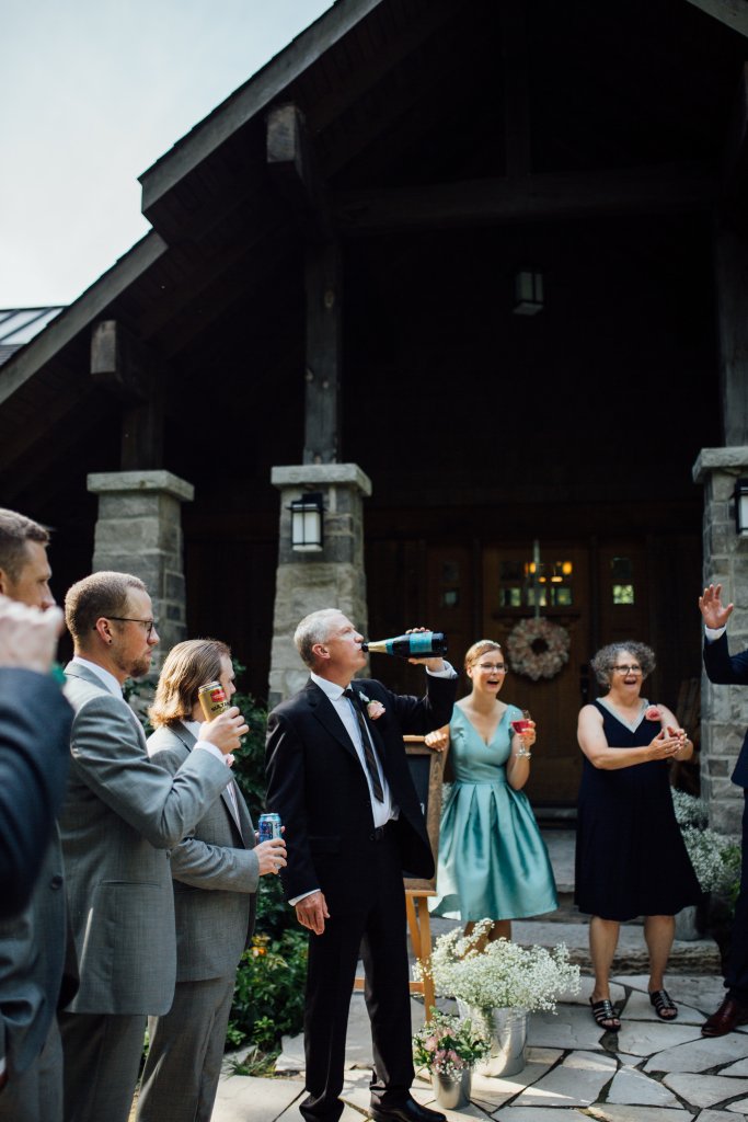 Beachside Wedding Photos on (Serenity Cottage) Lake Huron by Saidia Photography - 