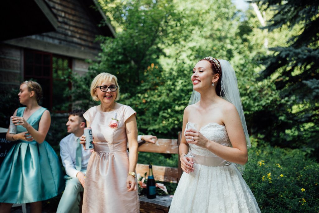 Beachside Wedding Photos on (Serenity Cottage) Lake Huron by Saidia Photography - 