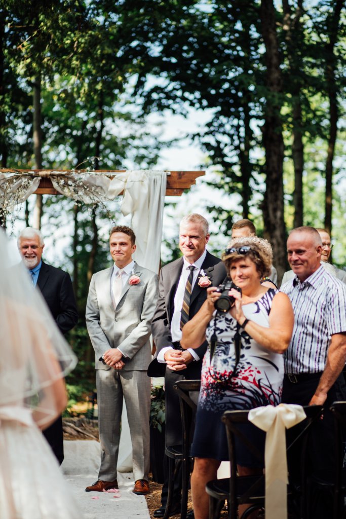 Beachside Wedding Photos on (Serenity Cottage) Lake Huron by Saidia Photography - 