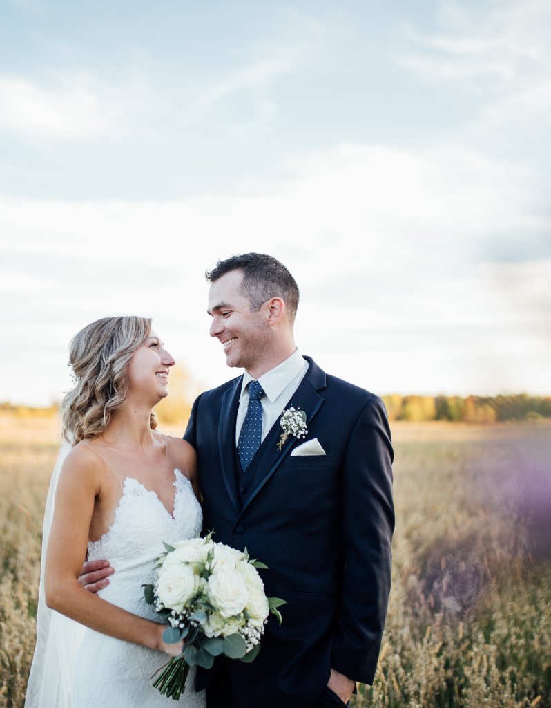 Romantic, Candid, October Wedding Photos at Strathmere, ON by Saidia - 