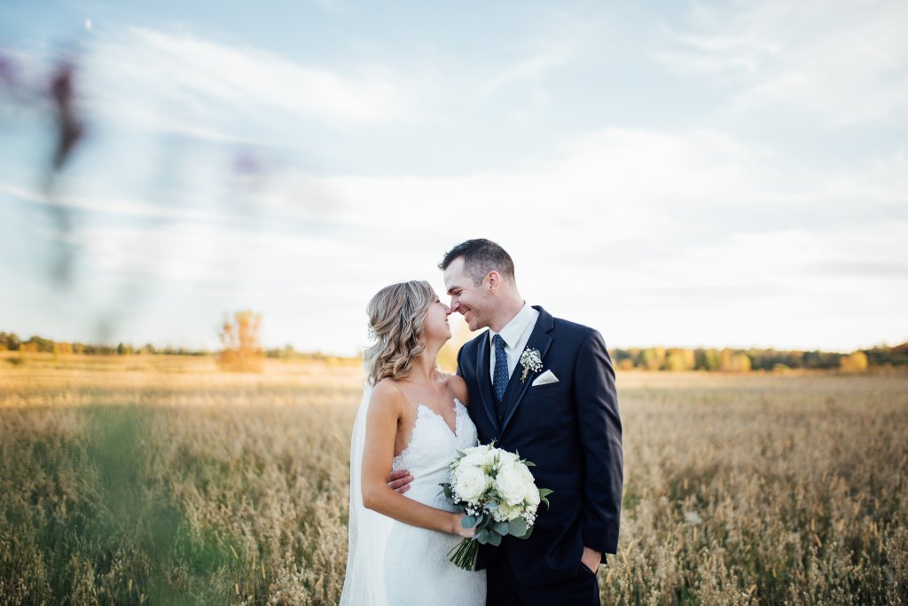 Romantic, Candid, October Wedding Photos at Strathmere, ON by Saidia - 
