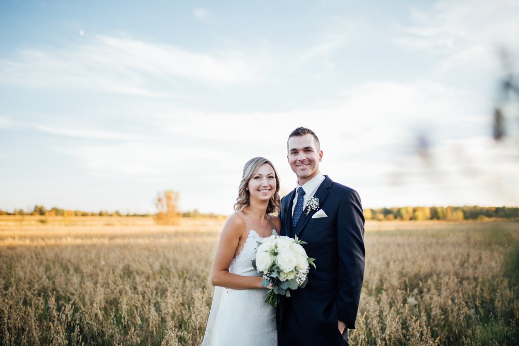 Romantic, Candid, October Wedding Photos at Strathmere, ON by Saidia - 