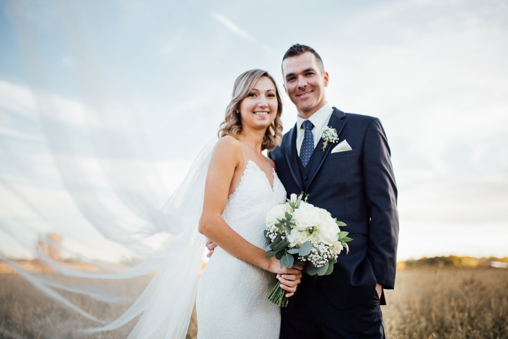 Romantic, Candid, October Wedding Photos at Strathmere, ON by Saidia - 