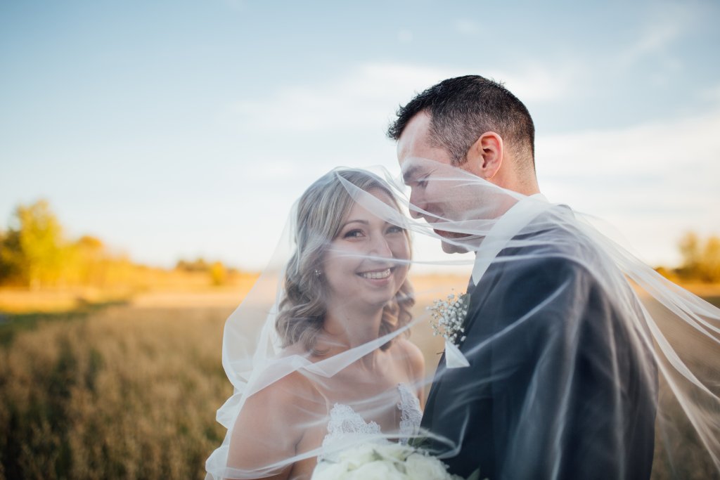 Romantic, Candid, October Wedding Photos at Strathmere, ON by Saidia - 