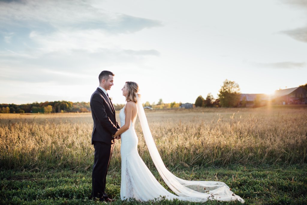 Romantic, Candid, October Wedding Photos at Strathmere, ON by Saidia - 
