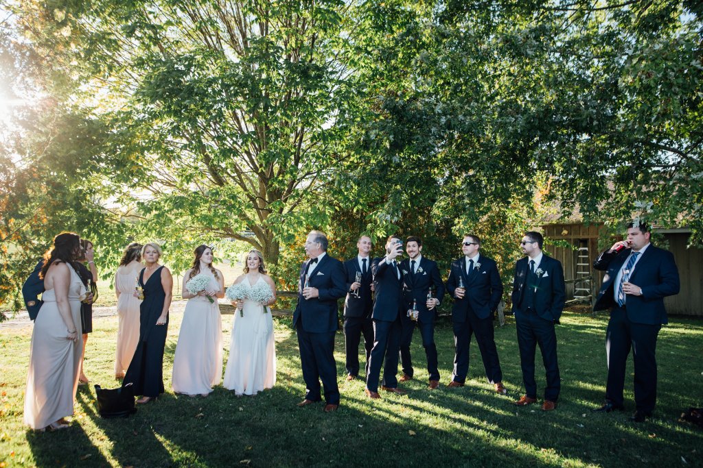 Romantic, Candid, October Wedding Photos at Strathmere, ON by Saidia - 