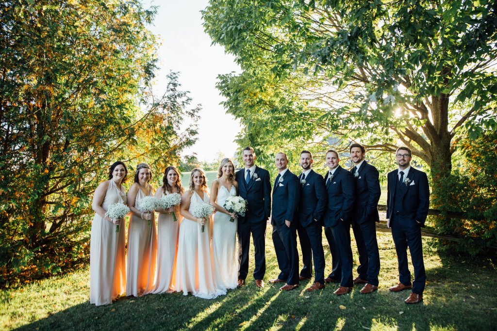 Romantic, Candid, October Wedding Photos at Strathmere, ON by Saidia - 