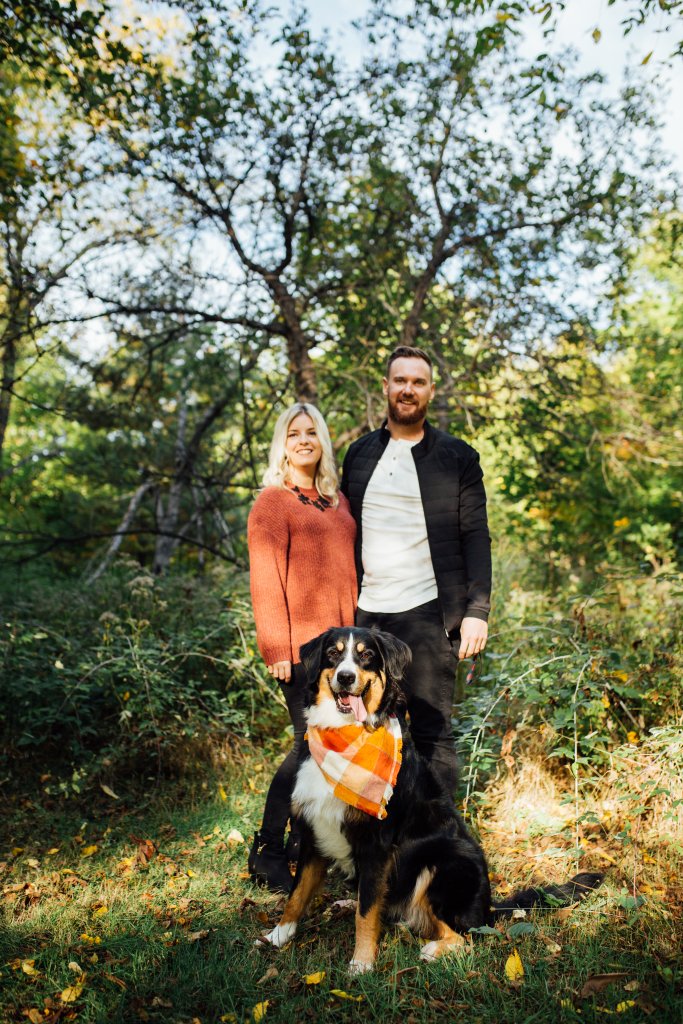 Romantic, Lifestyle Engagement in Lanark Highlands, ON (Saidia Photography) - 