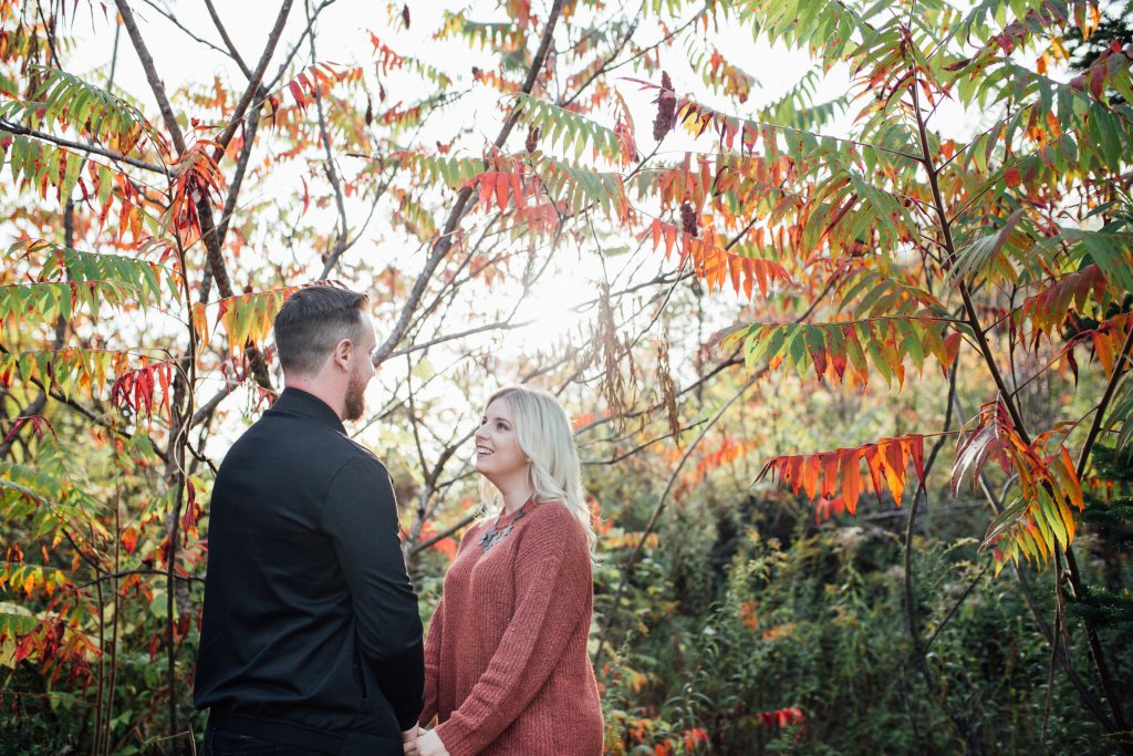 Romantic, Lifestyle Engagement in Lanark Highlands, ON (Saidia Photography) - 