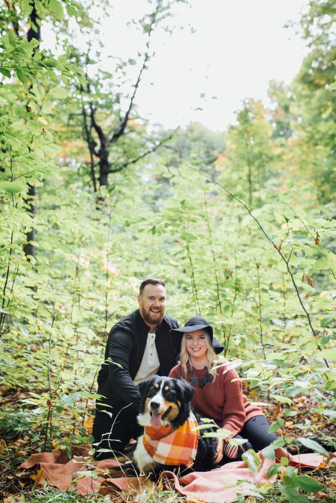 Romantic, Lifestyle Engagement in Lanark Highlands, ON (Saidia Photography) - 