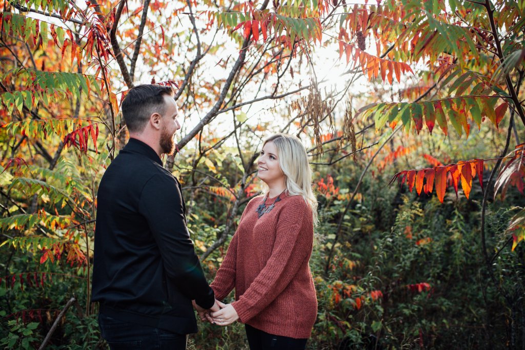 Romantic, Lifestyle Engagement in Lanark Highlands, ON (Saidia Photography) - 