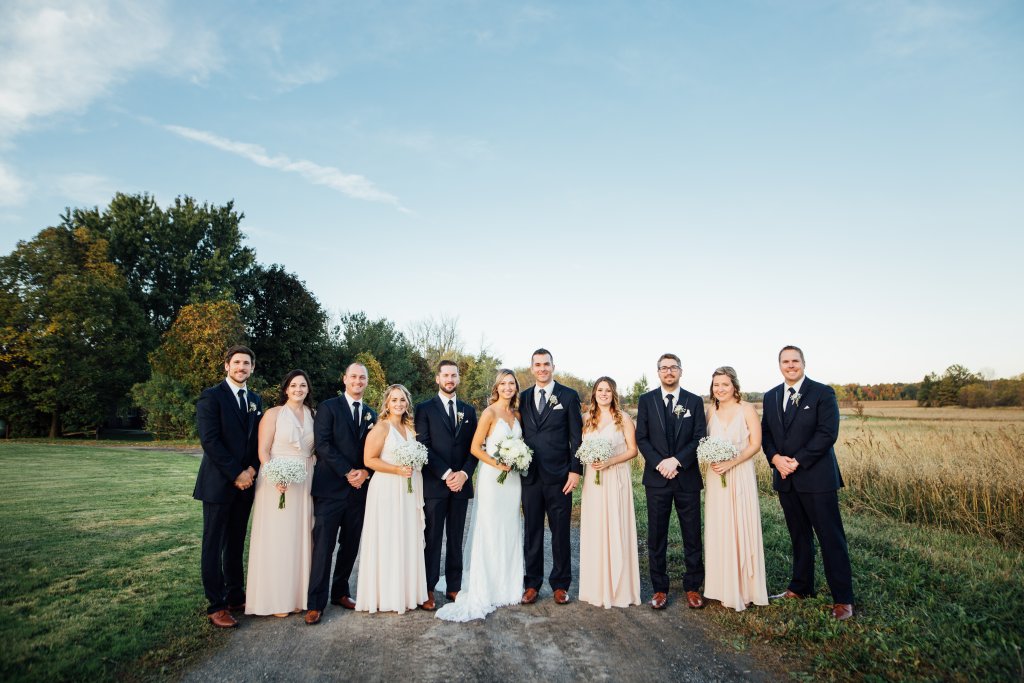 Romantic, Candid, October Wedding Photos at Strathmere, ON by Saidia - 
