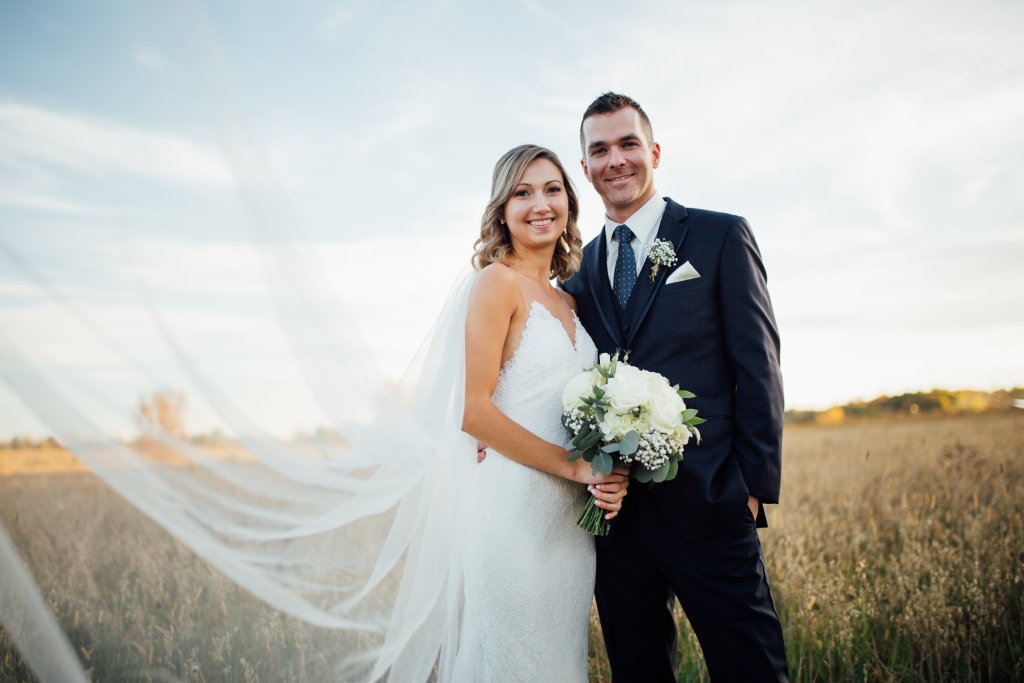 Romantic, Candid, October Wedding Photos at Strathmere, ON by Saidia - 
