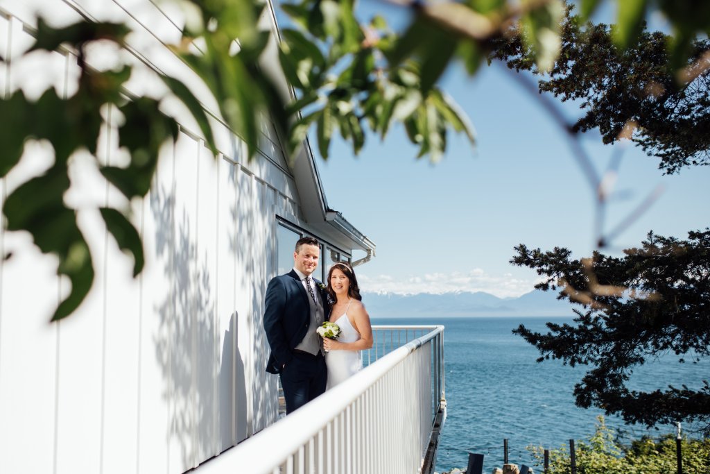 Wedding at 'The Cove' Otter Point on Vancouver Island by Saidia ZA - 