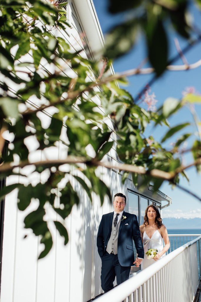 Wedding at 'The Cove' Otter Point on Vancouver Island by Saidia ZA - 