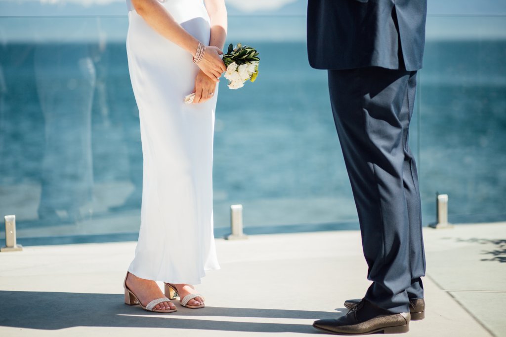 Wedding at 'The Cove' Otter Point on Vancouver Island by Saidia ZA - 