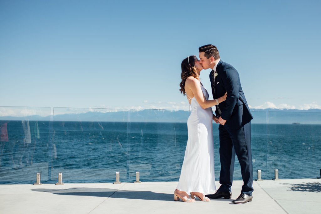 Wedding at 'The Cove' Otter Point on Vancouver Island by Saidia ZA - 
