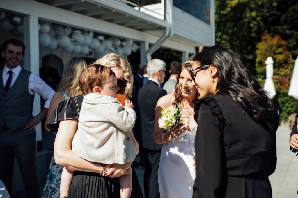 Wedding at 'The Cove' Otter Point on Vancouver Island by Saidia ZA - 