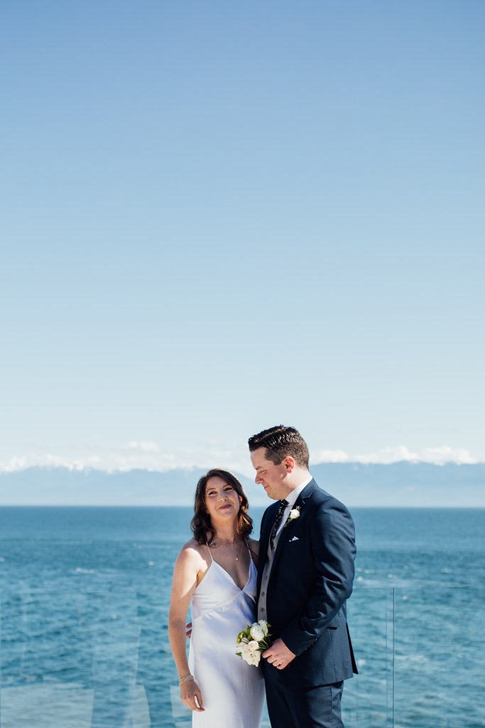 Wedding at 'The Cove' Otter Point on Vancouver Island by Saidia ZA - 