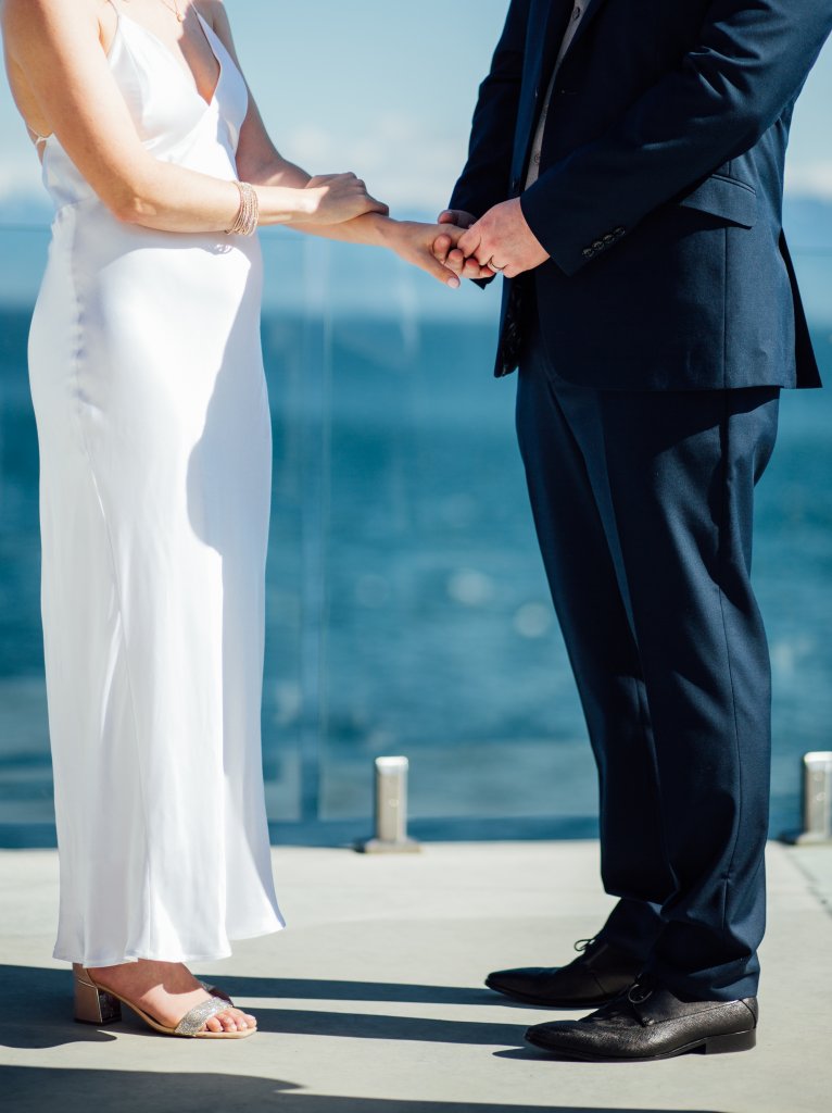 Wedding at 'The Cove' Otter Point on Vancouver Island by Saidia ZA - 
