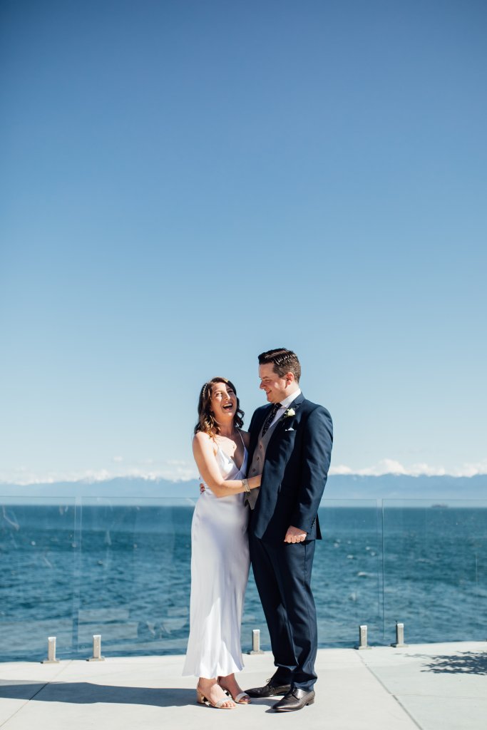 Wedding at 'The Cove' Otter Point on Vancouver Island by Saidia ZA - 