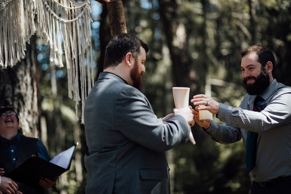 Backyard Wedding in Metchosin BC by Saidia - 