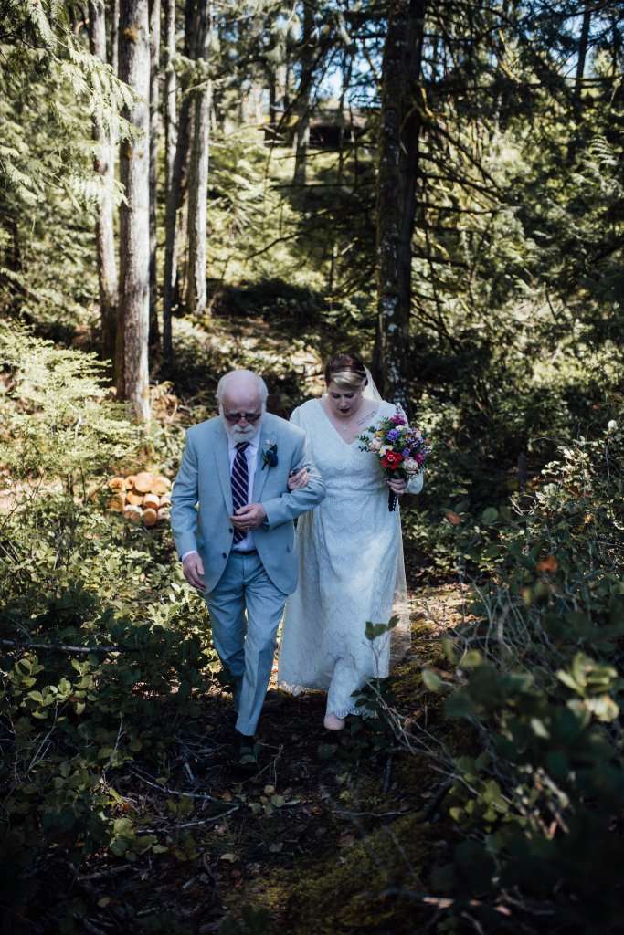 Backyard Wedding in Metchosin BC by Saidia - 